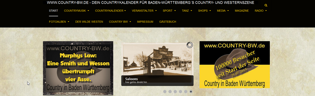 Country-BW Dein Countrykalender für Baden-Württemberg